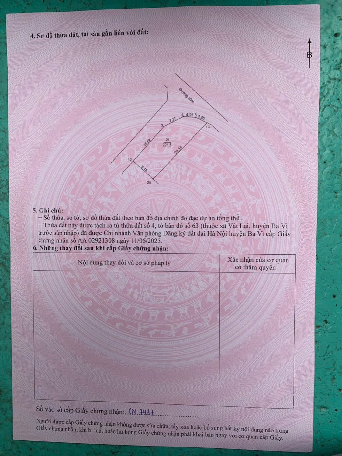 Ảnh hồ sơ BV02 trang 2