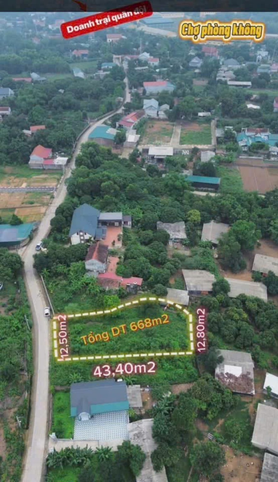 Vị trí lô Ngọc Nhị do Tuân cung cấp